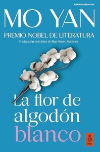 la flor de algodon blanco